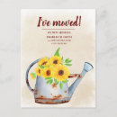 Search for sunflower postcards Change of address