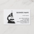 Search for microscope business cards Medical
