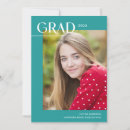 Search for aqua graduation invitations Trendy