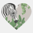 Search for zebra heart stickers Wild