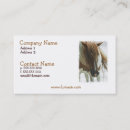 Search for mustang business cards Horse