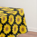 Search for sunflower tablecloths Floral pattern