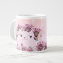 Search for cat and flowers mugs Floral