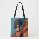 Search for black girl afro tote bags Beautiful
