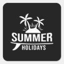 Search for summer vacation stickers Retro