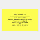 Search for children safety stickers School