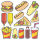 Search for junk stickers Hotdog