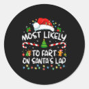 Search for lap stickers Santa