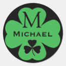 Search for black irish stickers Green