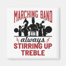 Search for marching band stuff magnets Musician