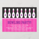 Search for bowling birthday invitations Girls