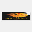 Search for with flames bumper stickers Christian