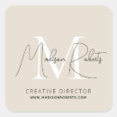 Search for beige monogram stickers Elegant