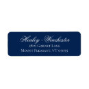 Search for regal return address labels Blue
