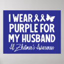 Search for my husband posters Purple