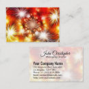 Search for fireworks business cards Explosion