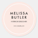 Search for girly business stickers Elegant