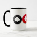 Search for playing card suits mugs Diamonds