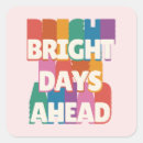 Search for bright days stickers Rainbow