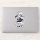 Search for funny nautical stickers Cruise