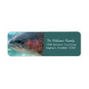 Search for trout return address labels Fish