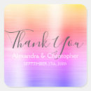 Search for rainbow wedding stickers Elegant
