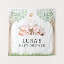 Search for woodland backdrops Girl baby shower