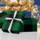 Search for green and black plaid wrapping paper Lumberjack