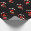 Search for boxing gloves wrapping paper Black