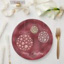 Search for elegant christmas plates Traditional