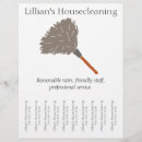 Search for housecleaning flyers Cleaning service