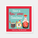 Search for funny christmas napkins Kawaii