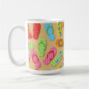 Search for flip flop coffee mugs Colourful