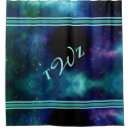 Search for space galaxy shower curtains Blue