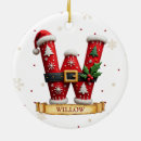 Search for letter w christmas tree decorations Xmas