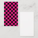 Search for check pattern business cards Chequered