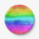 Search for rainbow paper plates Watercolor