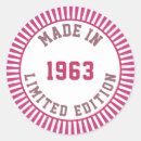 Search for 1963 stickers Retro