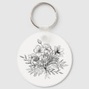 Search for tattoo key rings Flower