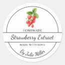 Search for strawberry labels Homemade