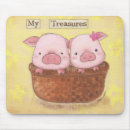 Search for treasures mousepads Cute