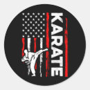 Search for karate designs stickers Vintage