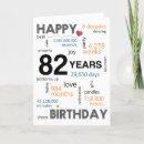 Search for 82 birthday cards Happy 82nd birthday