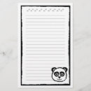 Search for cute panda stationery paper Animals