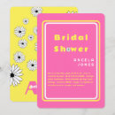 Search for hot pink bridal shower invitations Bride