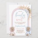 Search for boy girl twins invitations We can bearly wait