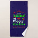 Search for new year bath towels Winter