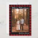 Search for red black plaid card christmas cards One photo