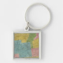 Search for counties key rings Map