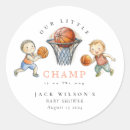 Search for sports baby shower stickers Cute
